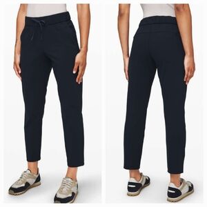 ♡ Lululemon On The Fly Ankle Pants Sz 4 EUC